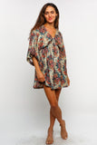 Dolman Floral Dress