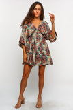 Dolman Floral Dress
