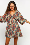 Dolman Floral Dress