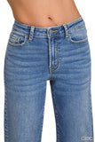 Kenny Medium Wash Wide Leg Denim Pants