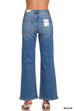 Kenny Medium Wash Wide Leg Denim Pants
