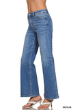 Kenny Medium Wash Wide Leg Denim Pants
