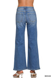 Kenny Medium Wash Wide Leg Denim Pants