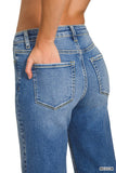 Kenny Medium Wash Wide Leg Denim Pants