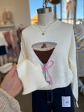 Bow Martini Sweater