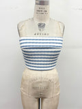 Timeless Stripe Tube Top (Blue)