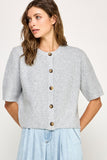 Fallin’ Soft Knit Cardigan (Grey)