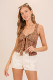 Daisy Canyon Tie-Front Top