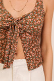 Daisy Canyon Tie-Front Top