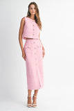 Blush Tweed Set