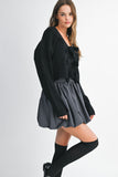 Frankie Bow Sweater (Black)