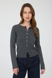 Haven Knit Cardigan (Charcoal)