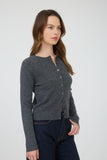 Haven Knit Cardigan (Charcoal)