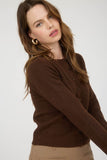 Haven Knit Cardigan (Brown)
