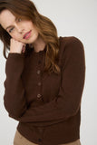 Haven Knit Cardigan (Brown)