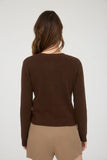 Haven Knit Cardigan (Brown)