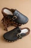 The Toni Studded Buckle Clogs
