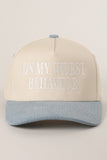 On My Worst Behavior Hat (Denim)