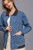 Avery Collar Denim Jacket