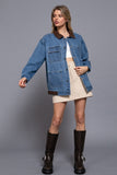 Avery Collar Denim Jacket