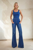 Blue Mesa Denim Jumpsuit