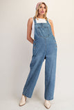 Wait A Minute Denim Overalls