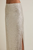 Sequin Maxi Skirt