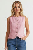 Chelly Vest Top (Pink)