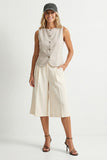Chelly Vest Top (Tan)