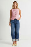 Chelly Vest Top (Pink)