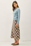 Kim Wool Blended Sweater (Retro Blue)