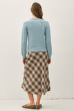 Kim Wool Blended Sweater (Retro Blue)