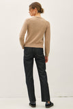 Kim Wool Blended Sweater (Mocha)