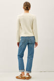 Kim Wool Blended Sweater (Cream)