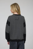 Rhodes Stripe Top (Black)