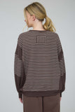 Rhodes Stripe Top (Brown)