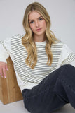 Rhodes Stripe Top (Ivory)