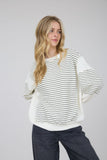 Rhodes Stripe Top (Ivory)