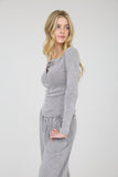 Abby Henley Knit Top
