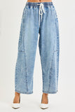 Contemporary Barrel Jean