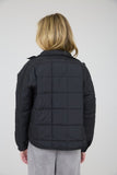 Cozy Grid Puffer