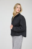 Cozy Grid Puffer