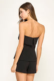 Structured Tube Top (Black)