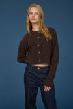 Alex Fuzzy Knit Cardigan