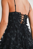 Flutter Dress (Black)