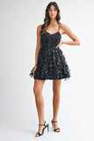 Flutter Dress (Black)