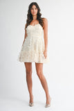 Flutter Dress (Cream)