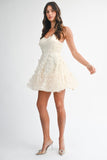 Flutter Dress (Cream)