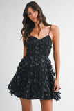 Flutter Dress (Black)
