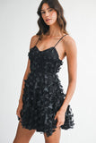 Flutter Dress (Black)
